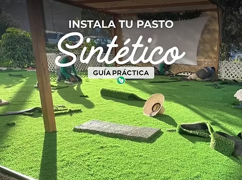 ¿Cómo instalar correctamente pasto sintético? | Guía práctica
